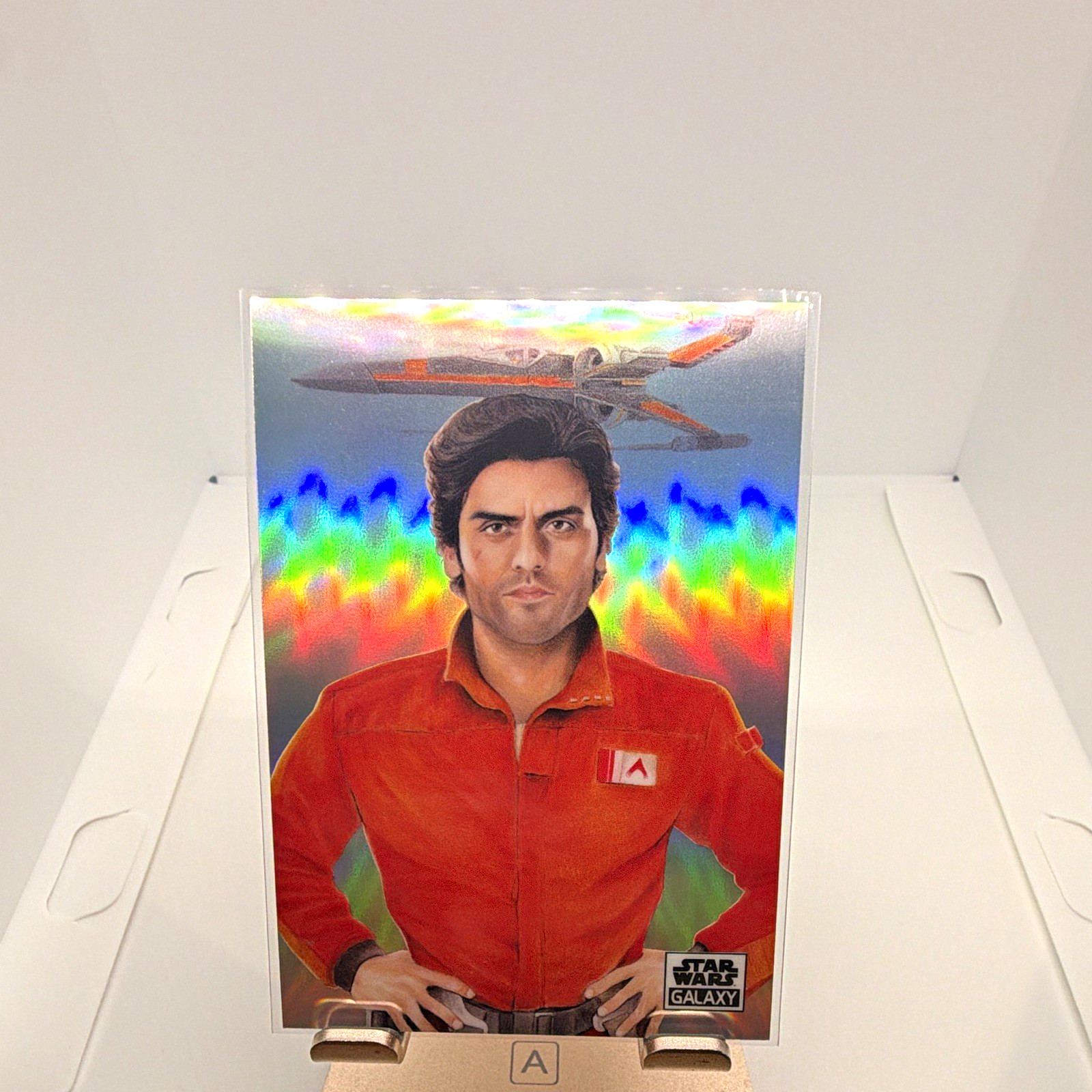 Commander Poe Dameron RIFRATTORE 2021 Topps Star Wars Galaxy 