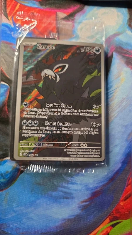 Zarude – MEP 088 – carte Promo pokémon FR scellée