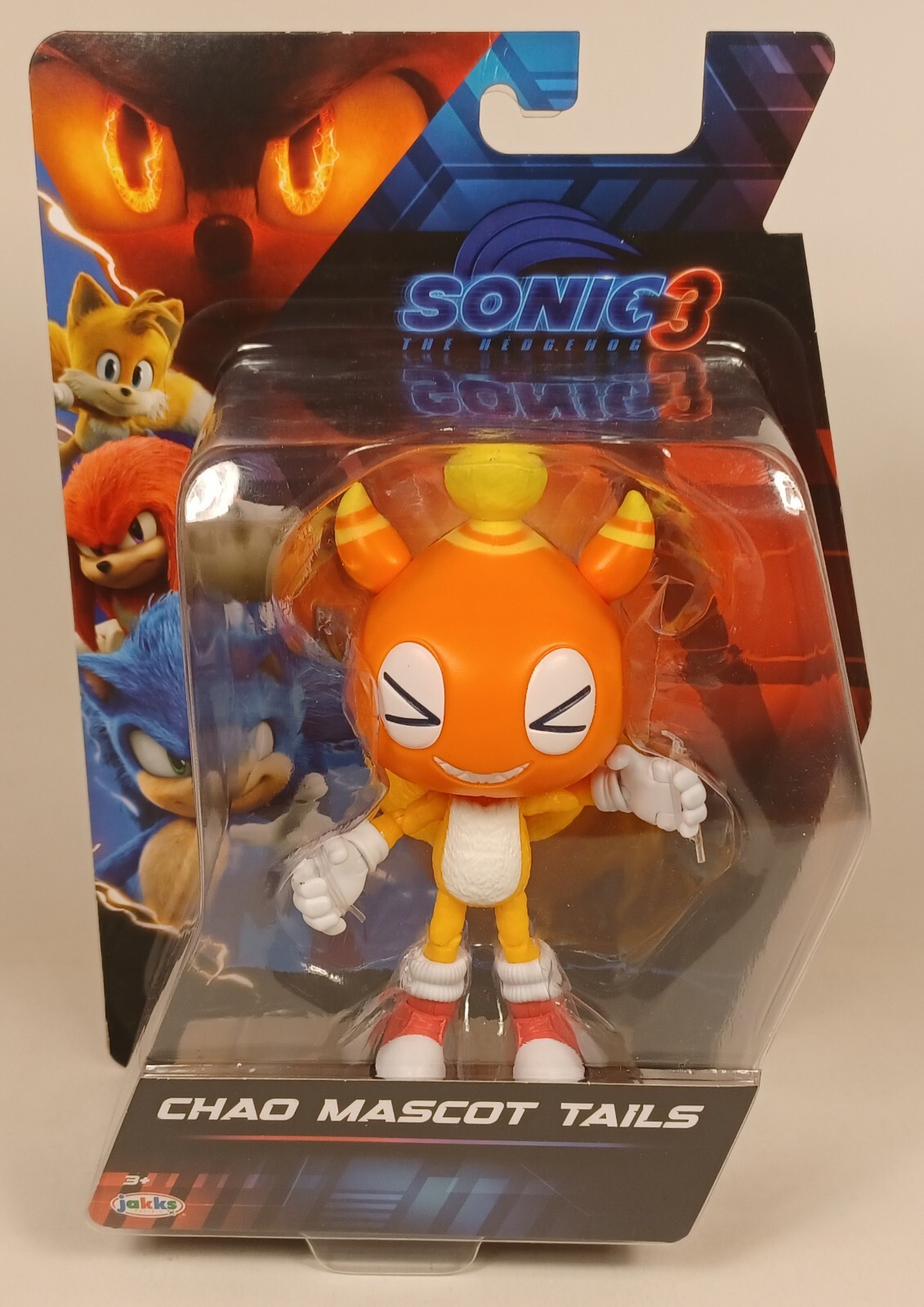Sega Sonic The Hedgehog 3 Movie Chao Mascot Tails Jakks Pacific Sealed