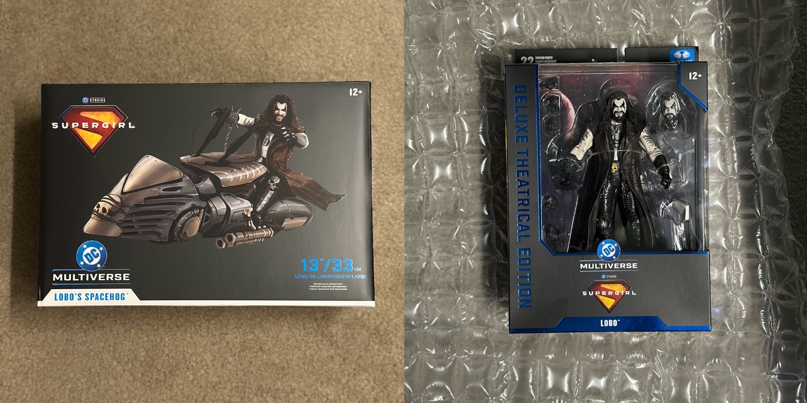 McFarlane Toys DC Multiverse Supergirl (2026) Lobo and Lobo's Spacehog nuovo con scatola