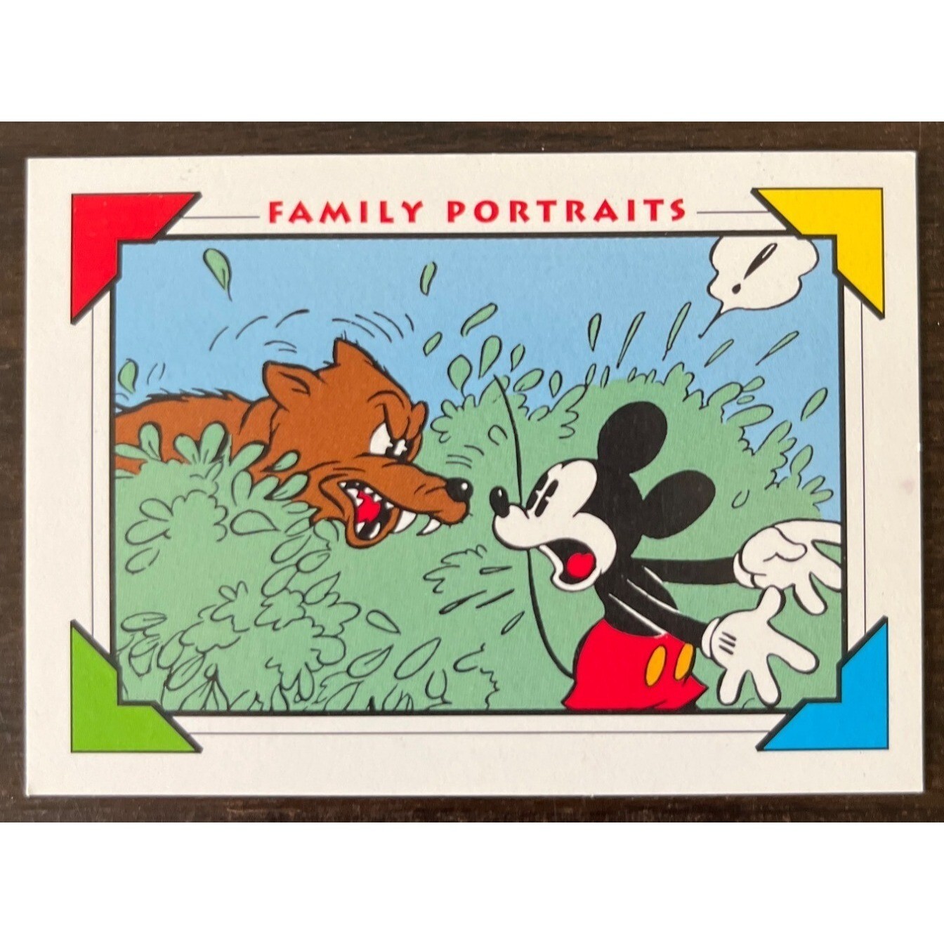 1991 Impel Walt Disney Collector Cards Family Portraits #164 Sunday Comic Strip