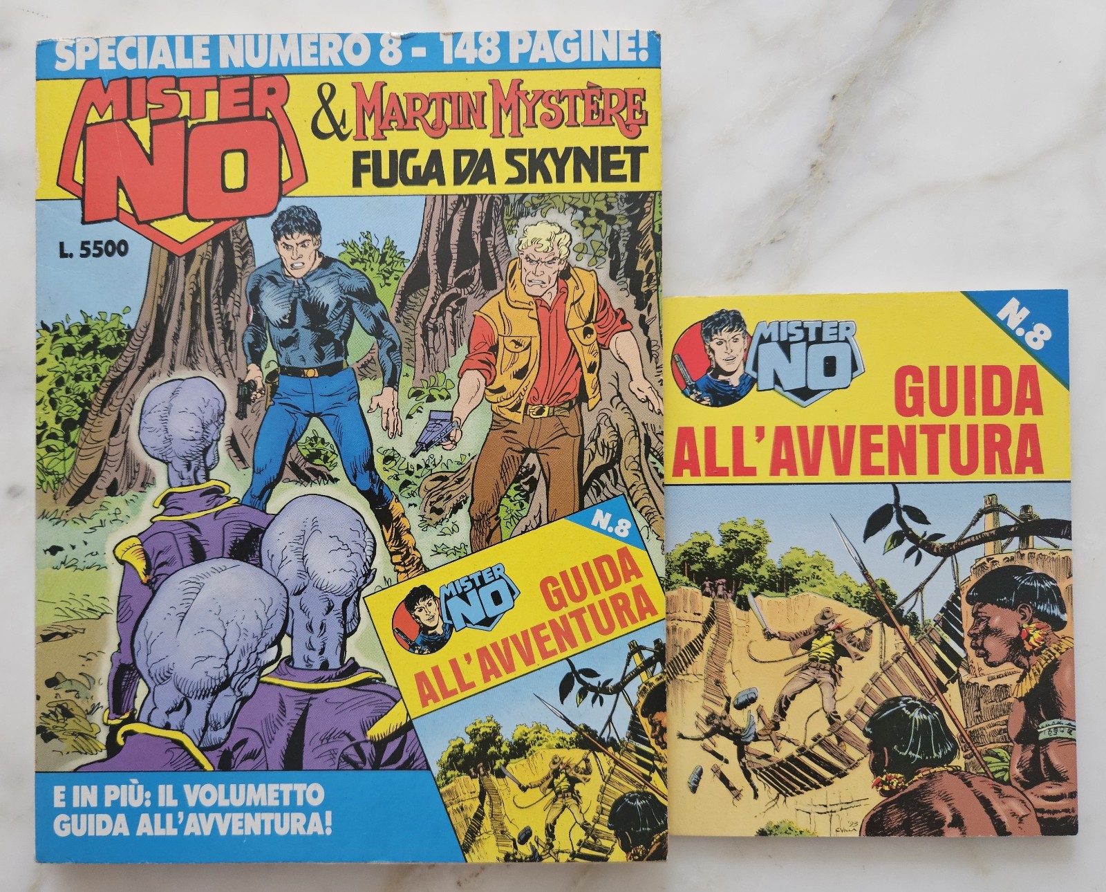 28) MISTER NO & MARTIN MYSTERE Speciale n. 8  con albetto - 1993 -  ottimo+