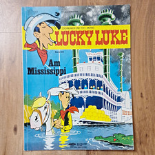Album Lucky Luke Band 20 Am Mississippi Delta Editore Morris tedesco 1980