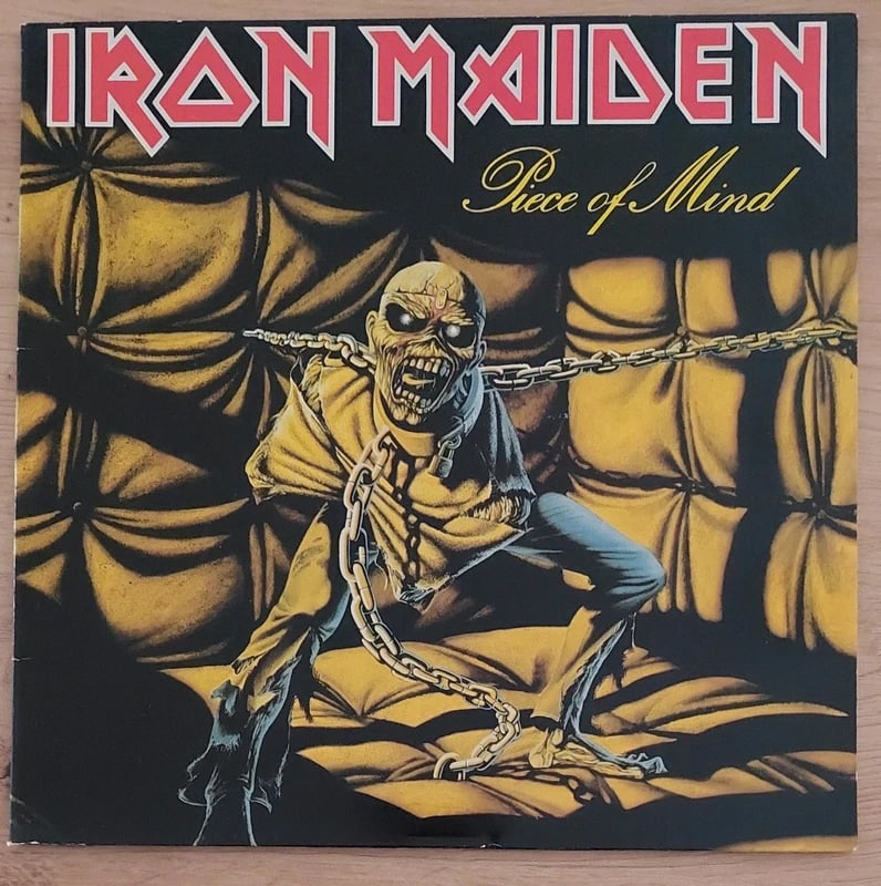 Iron Maiden - Piece of Mind 1983 Vinyl LP *TOP*