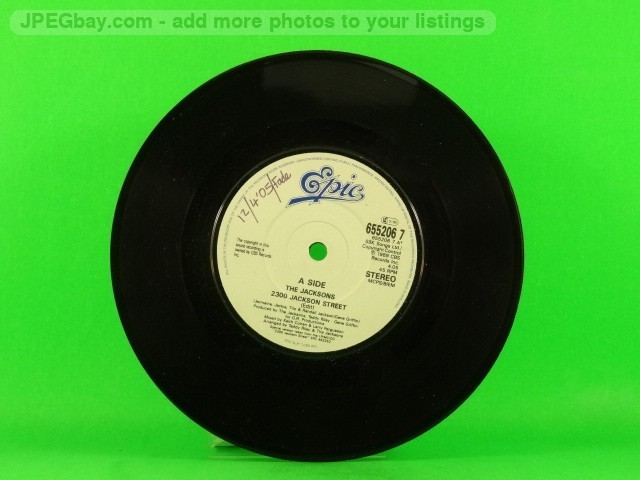 JACKSONS 2300 JACKSON STREET (137) 7" EPIC