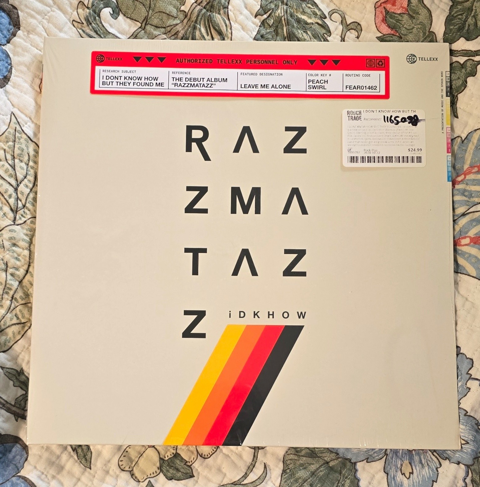 I DONT KNOW HOW BUT THEY FOUND ME - Razzmatazz Vinyl LP 2020 Fearless FEAR01462