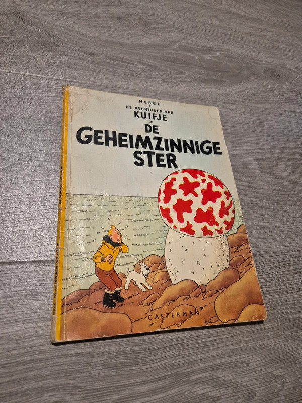 Kuifje: De Geheimzinnige Ster (Vintage Stripboek)