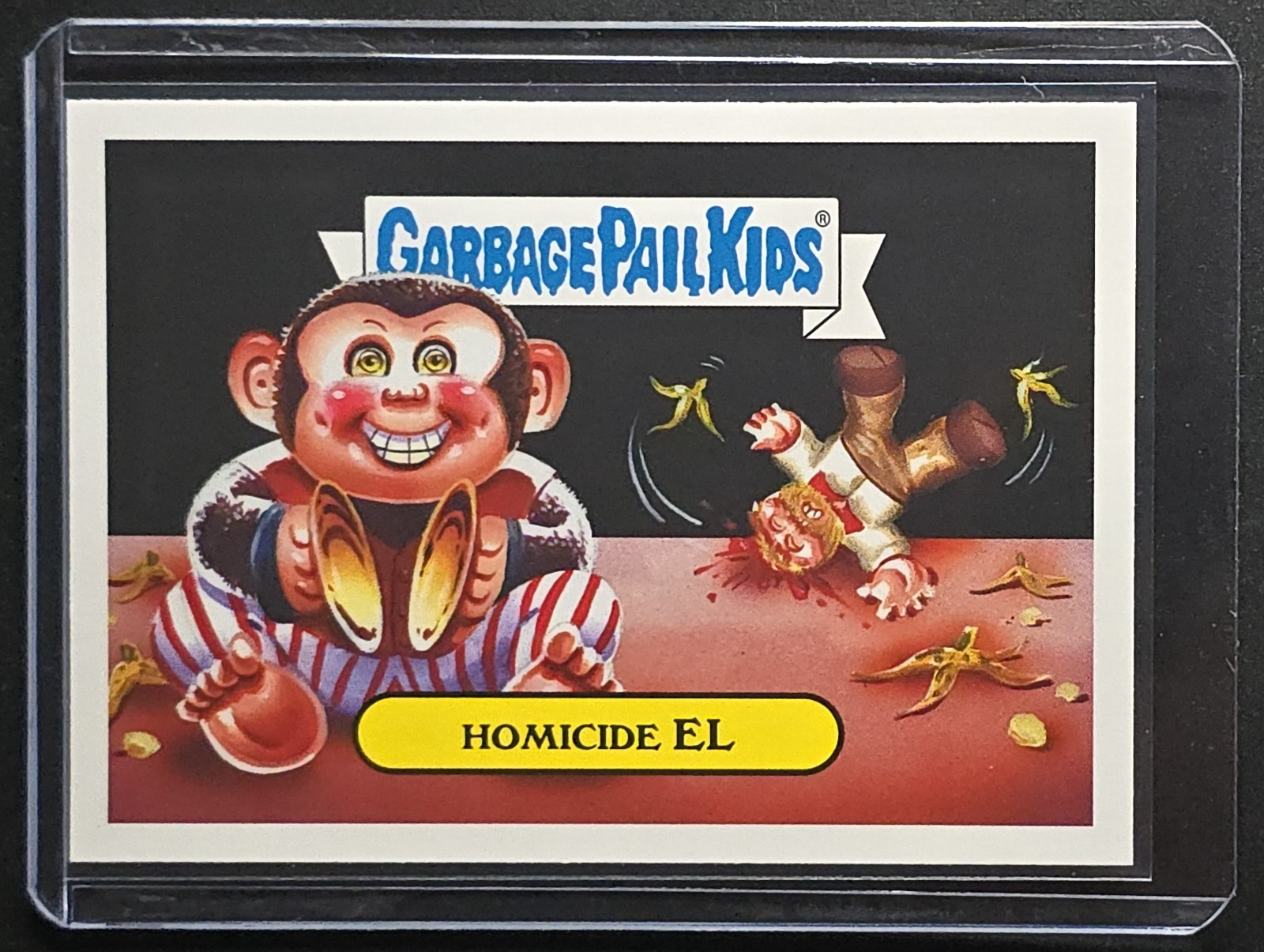 2019 Garbage Pail Kids 80s Horror Sticker Homicide El 10a