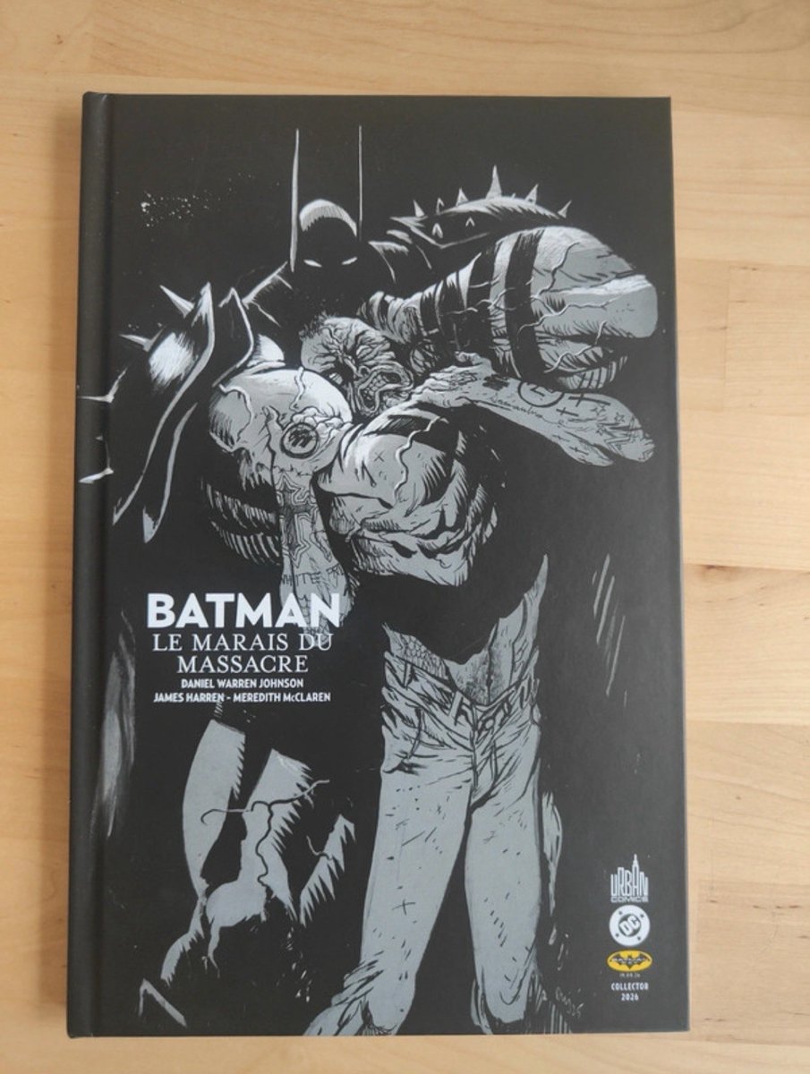 Urban Comics Batman Le marais du massacre Batman Day Collector 2026 France N&B