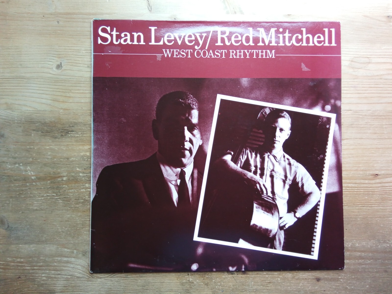 Stan Levey Red Mitchell West Coast Rhythm Very Good+ Vinyl LP Record Album AFF95