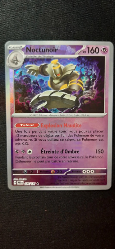 Noctunoir 037/131 PRE NM pokeball
