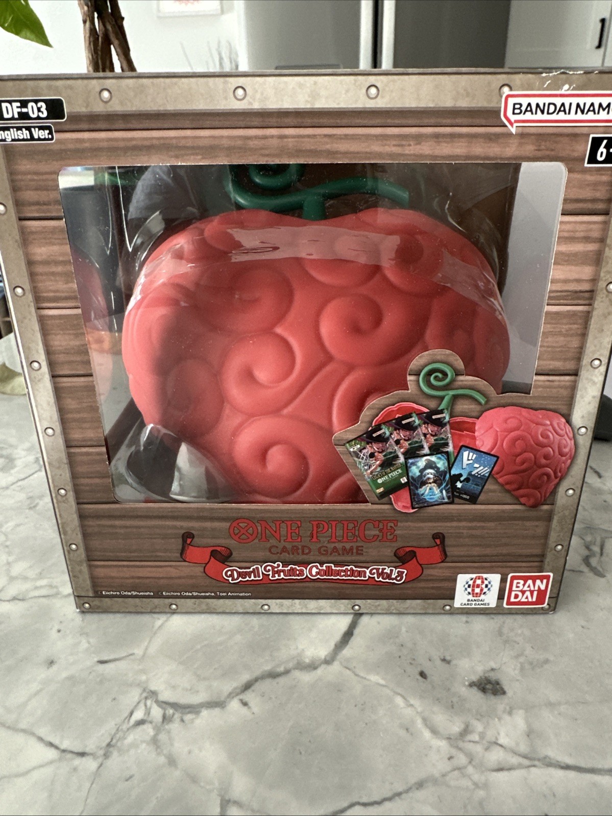 One Piece Gioco di Carte Collezione Frutti del Diavolo Vol. 3 (DF-03) - Inglese NUOVO/Sigillato