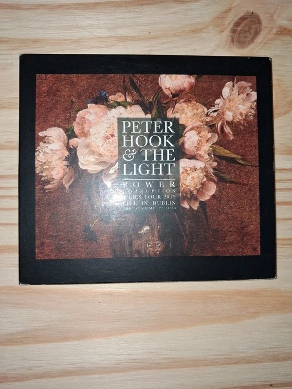 Peter hook and the Light live cd digipack