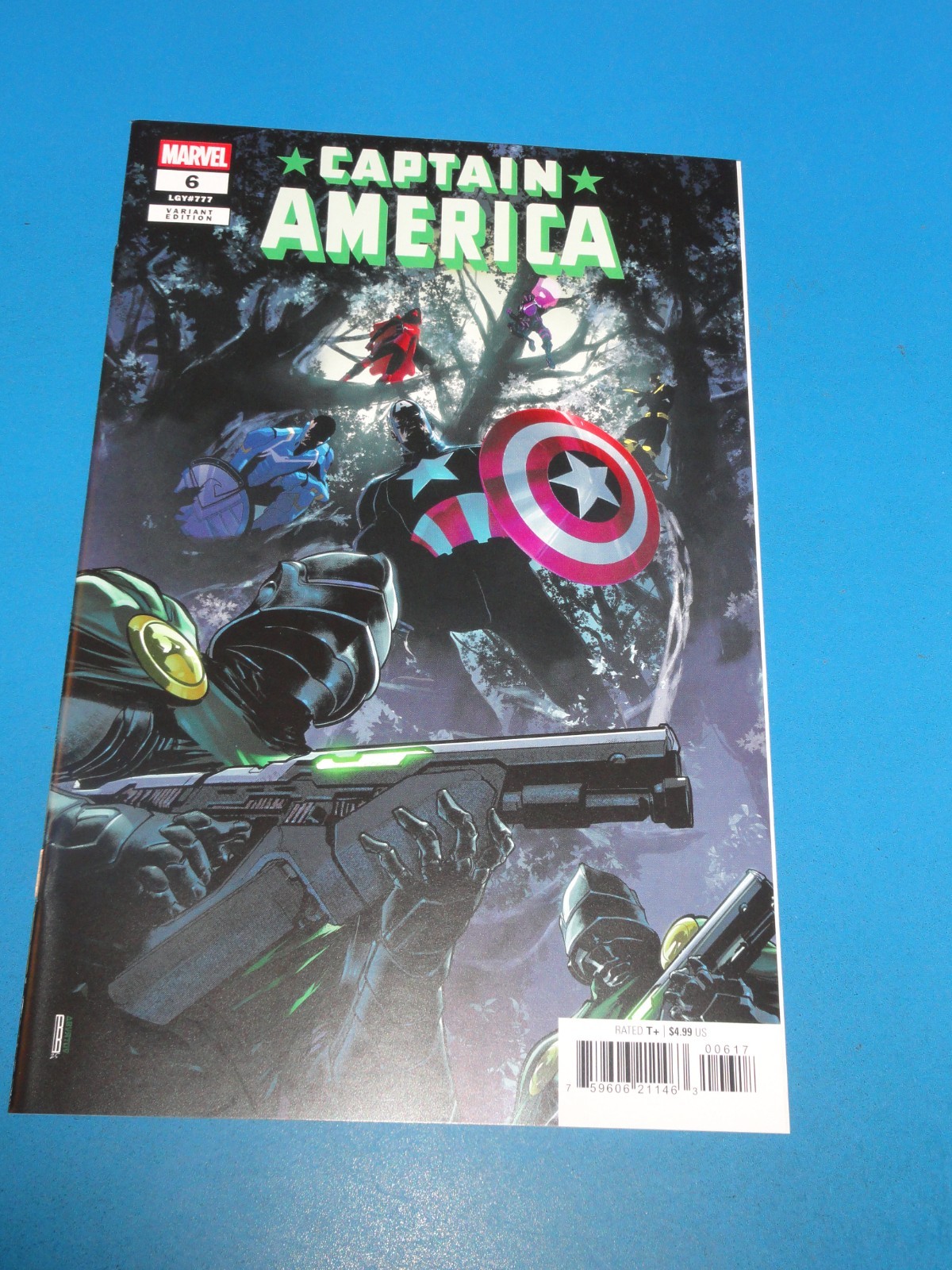 Captain America #6 rara variante baldeon 1:25 quasi nuova gemma wow