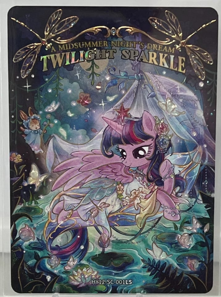 2026 Kayou My Little Pony Twilight Sparkle HY12-SC-001L5 Collectible Card