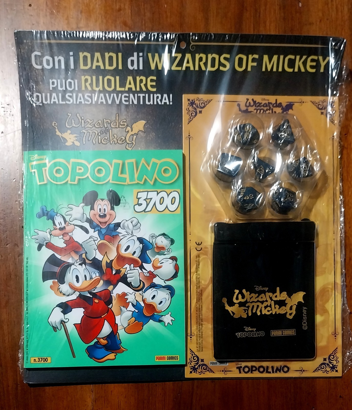Disney Topolino 3700 con Dadi Wizards Of Mickey