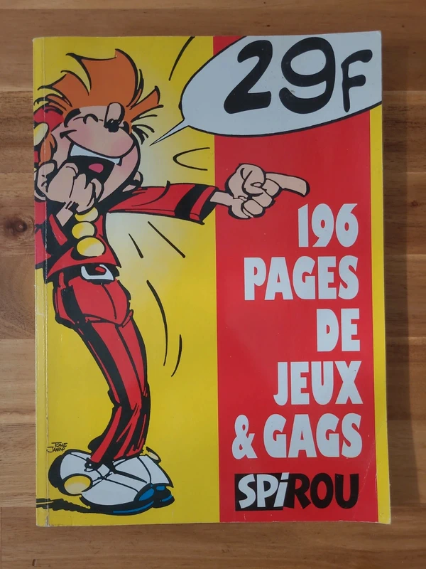 Spirou hors série jeux et gags BD