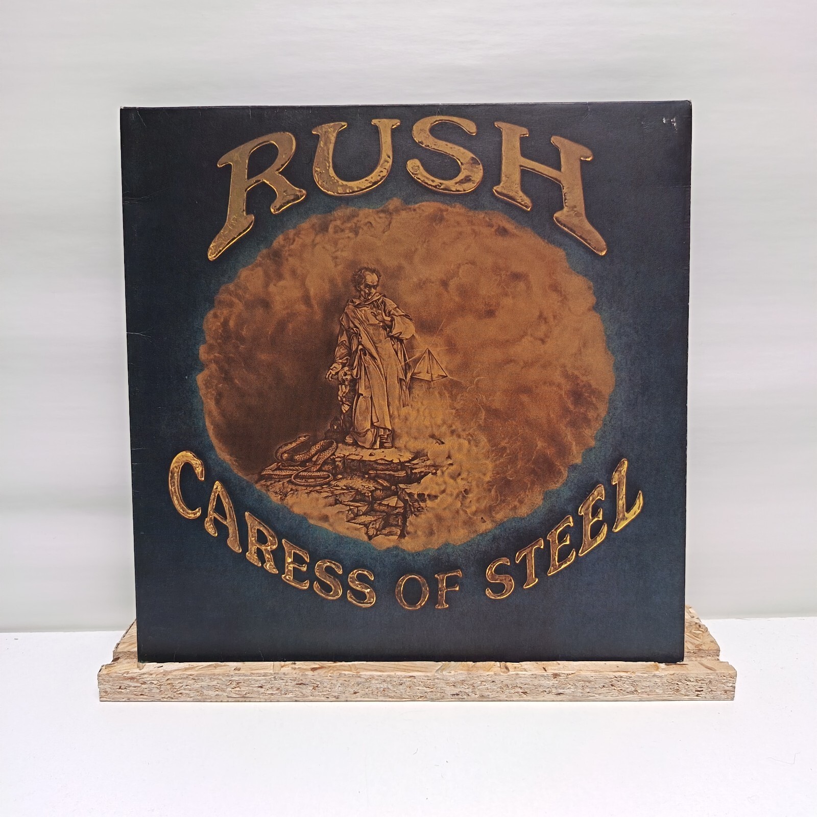 Rush caress of steel vinyl record 1974 VG+/VG+ 9100 018