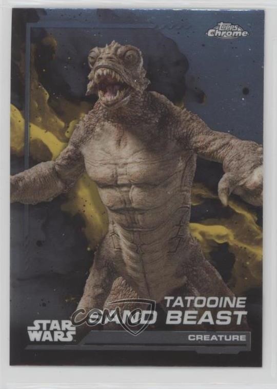2024 Topps Chrome Star Wars Creatura Tatooine Sand Beast #65 2k3