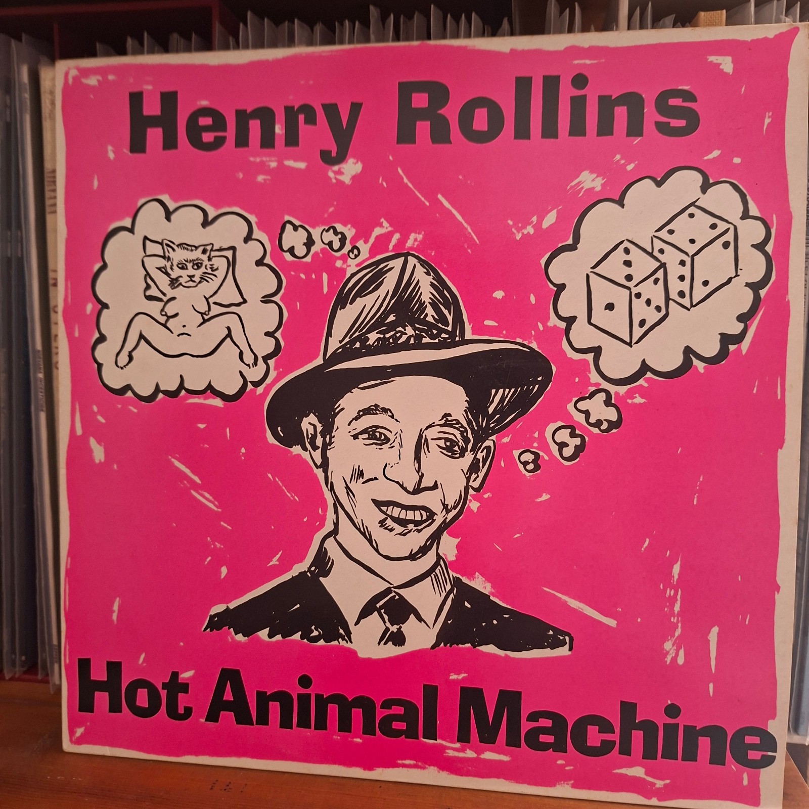 Henry Rollins – Hot Animal Machine Fundamental Vinyl near mint