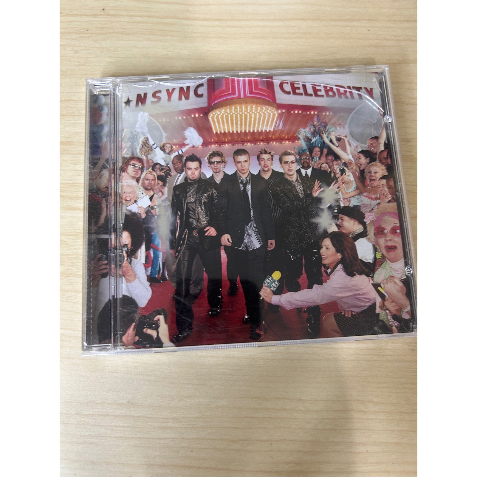 NSYNC Celebrity CD 2001 Jive Records Pop Gone Girlfriend 01241-41758-2