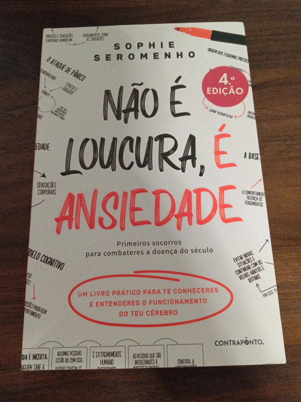 Não é loucura é ansiedade