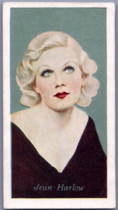 1934 Godfrey Phillips Film Favourites - Jean Harlow #24 - *EX*