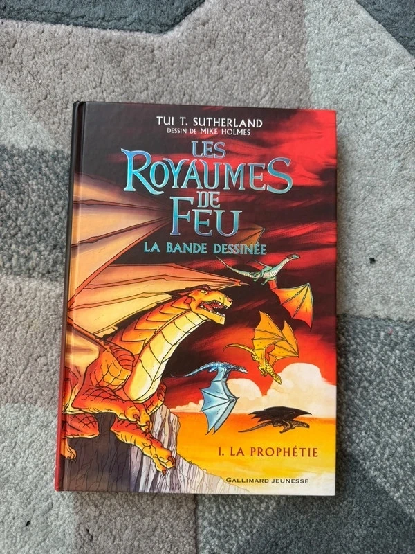 Les Royaumes de Feu: La bande dessinée-La Prophétie (1) - Tui T. Sutherland
