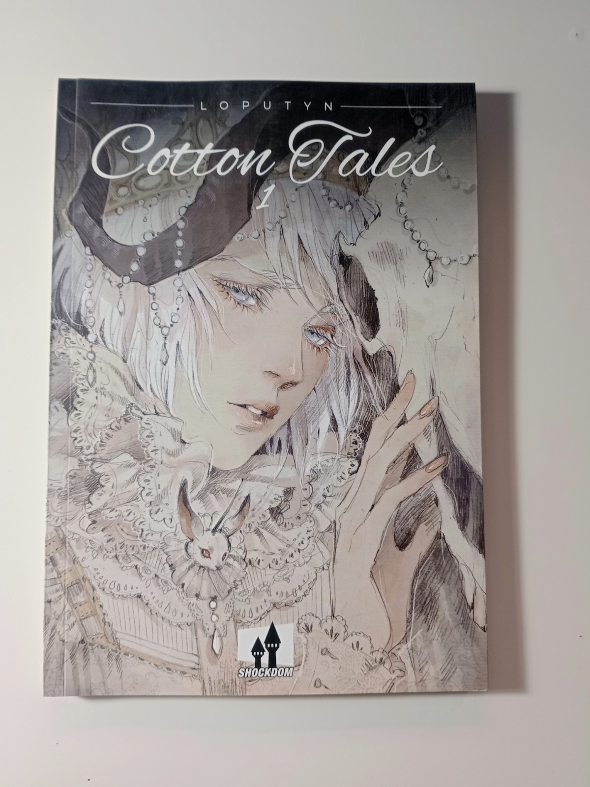 Shockdom Cotton Tales Book One prima ed. firmato con dedica Loputyn 2018 ED ING