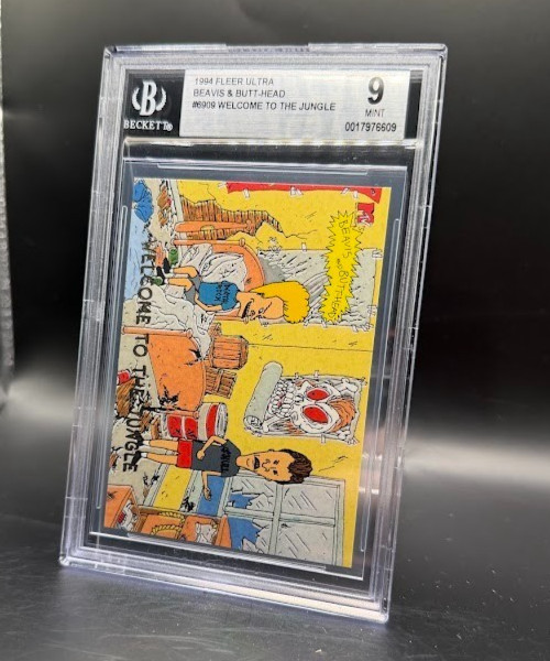 Fleer Ultra Beavis & Butt-Head 1994 - 6909 Benvenuti nella giungla - BGS 9 OTTIME CONDIZIONI