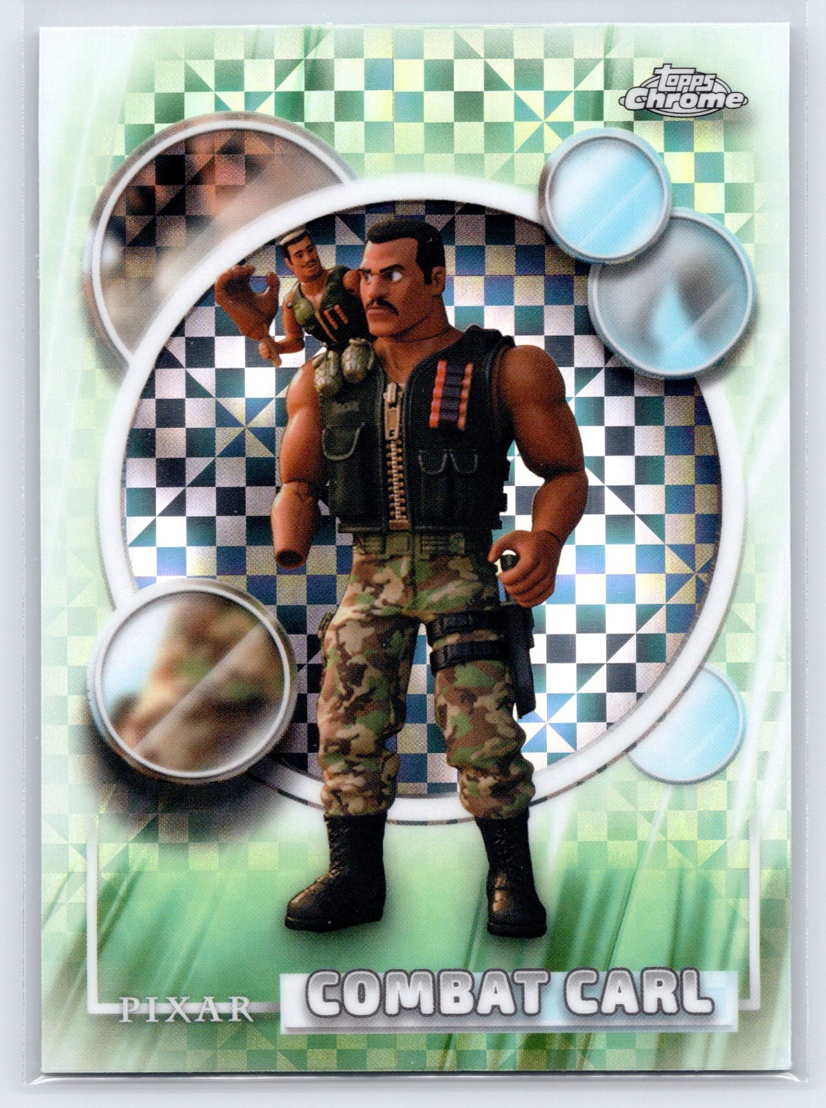 2026 Topps Disney Chrome Toy Story Combat Carl #190 rifrattore base