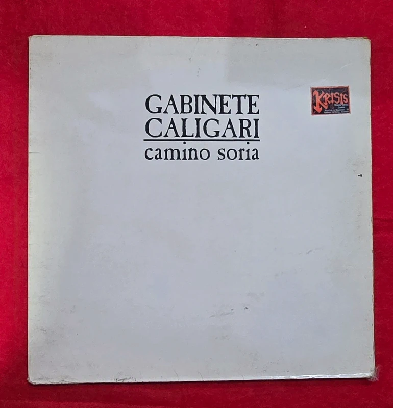 Vinilo LP Gabinete Caligari - Camino Soria (1987) / Pop Rock Español