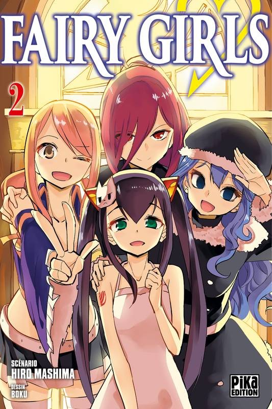 PIKA Fairy Tail  (French)  Fairy Girls 02 by Hiro Mashima 2017
