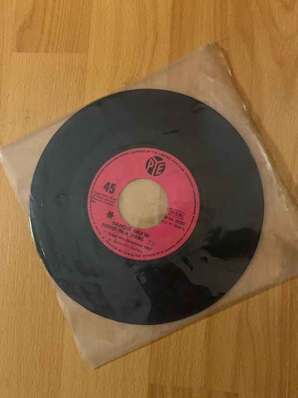 Vinyle 45 Tours EP - Sandie Shaw - Tell The Boys (1967) Pressage France
