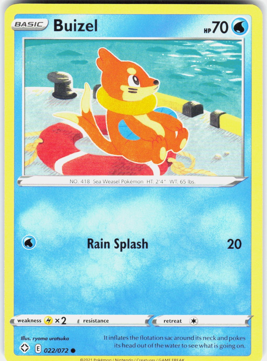 Buizel [SHF - 022/072]