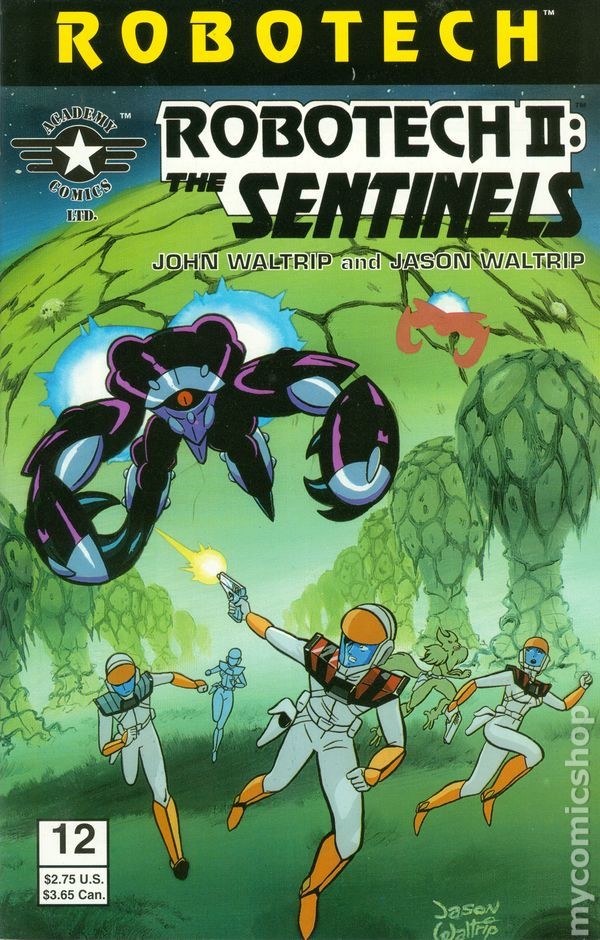 Robotech 2 Le Sentinelle Libro 3 #12 FN+ 6.5 1994 Immagine Stock