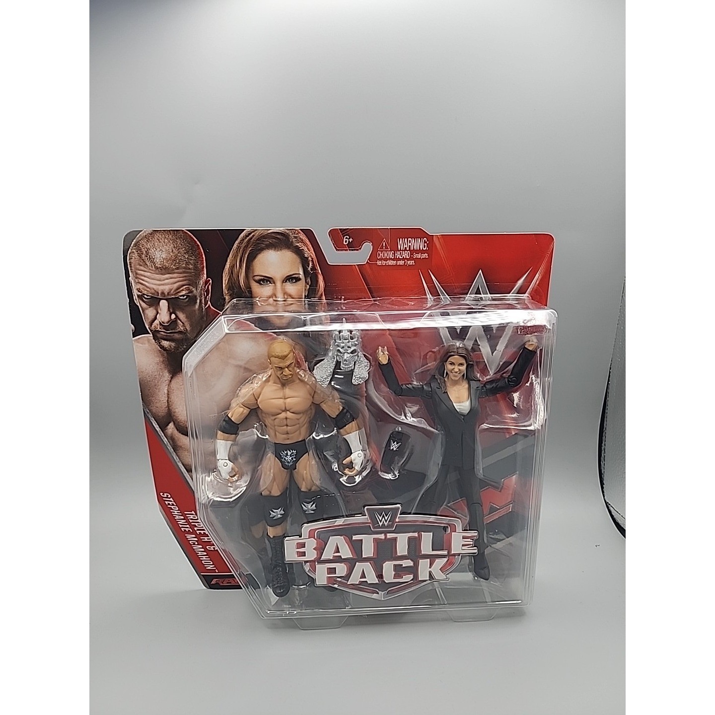 WWE Battle Pack Triple H and Stephanie McMahon Mattel Action Figure 2-Pack NEW
