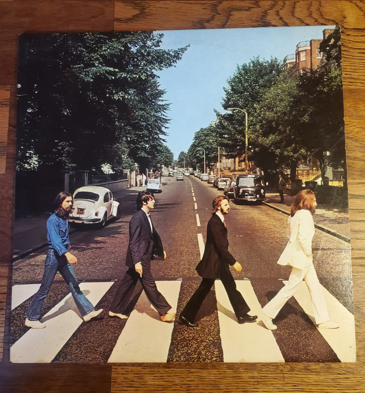 THE BEATLES Abbey Road LP 1978 repress CAPITOL SO-383 Stereo