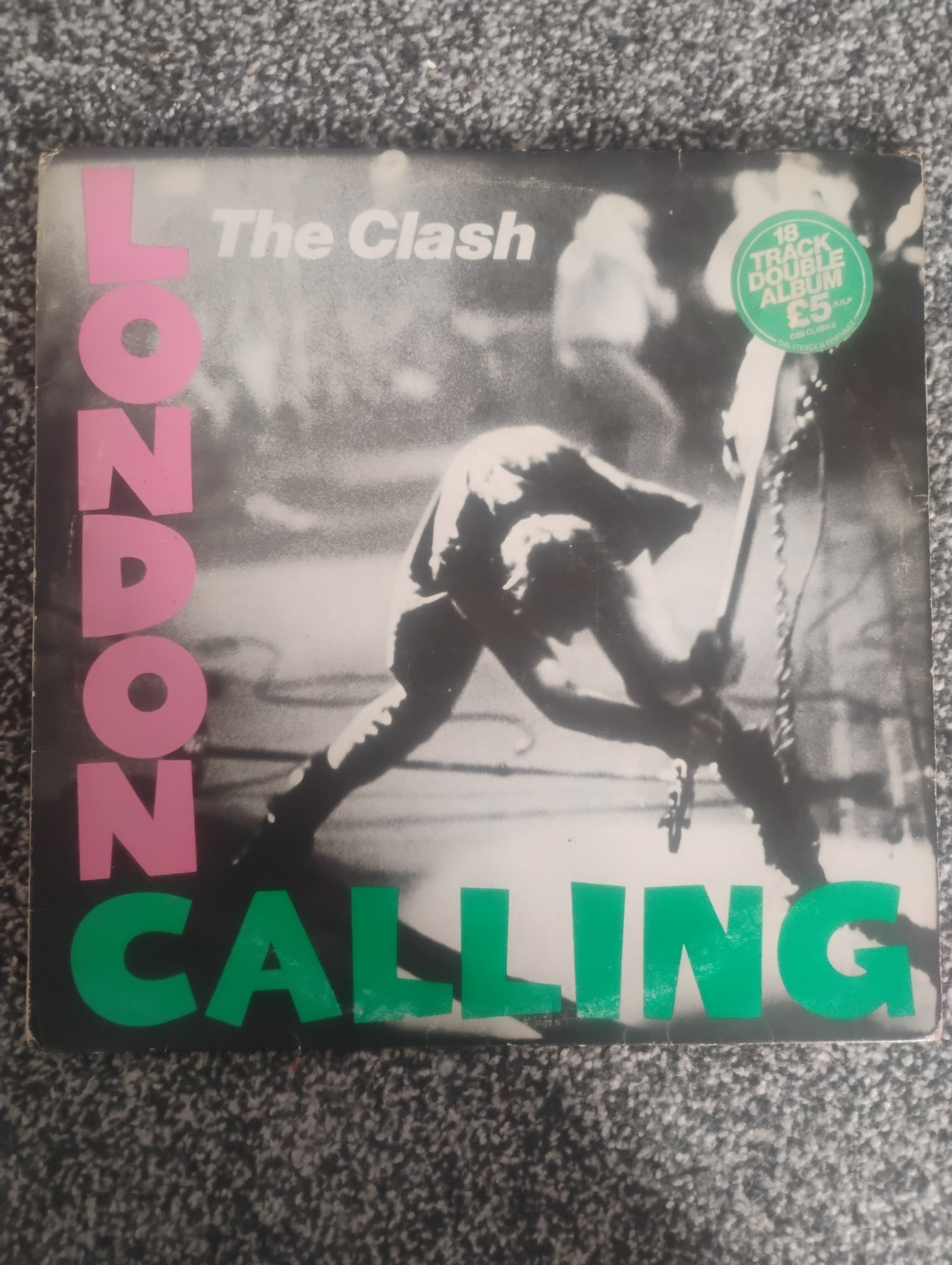 The Clash - London Calling - Double Vinyl LP- UK orig VG/VG+  please read! 