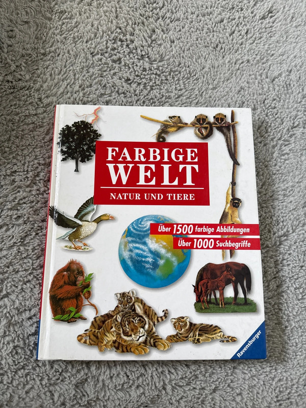 Farbige Welt Natur und Tiere