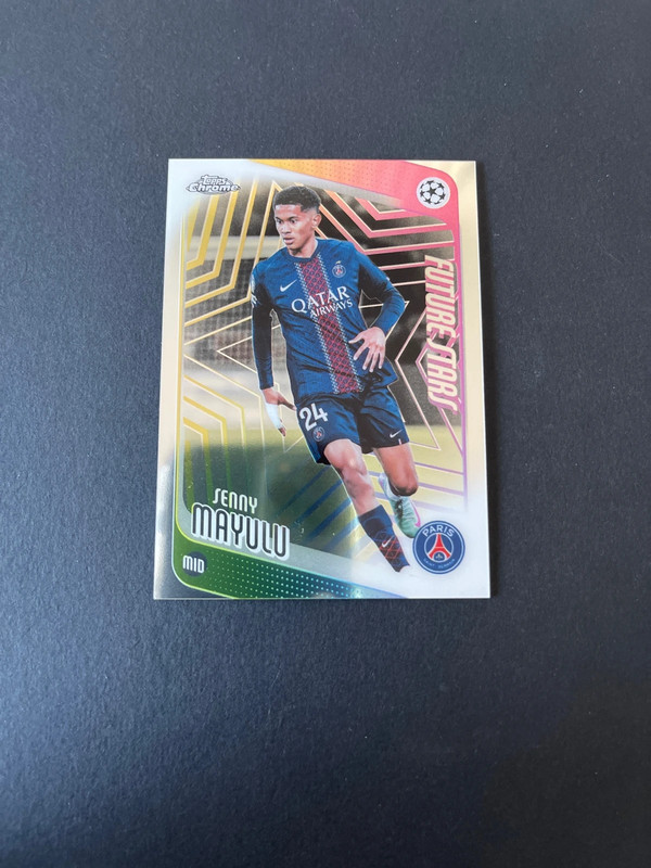 Senny Mayulu – Future Stars – Paris Saint-Germain – Topps Chrome UCC