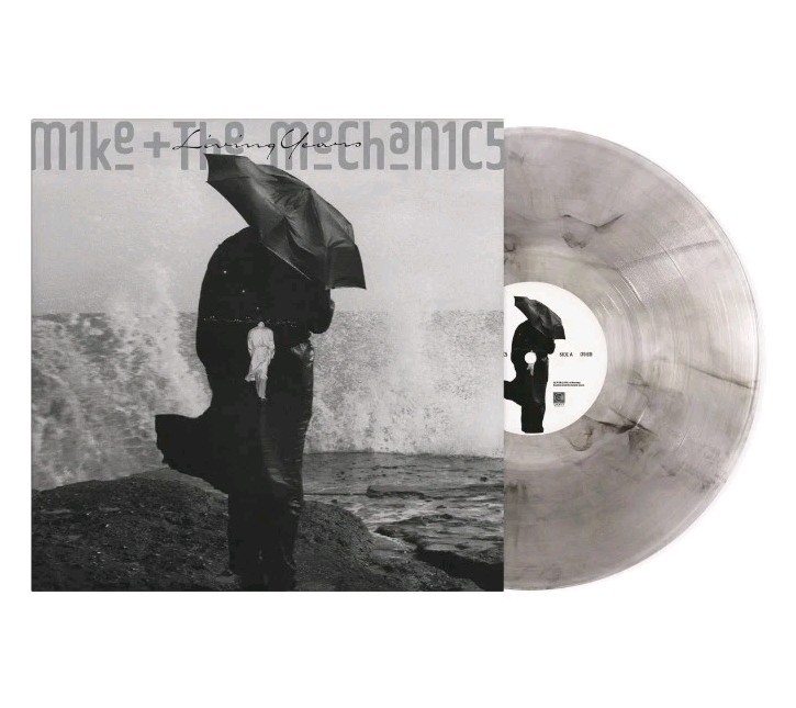 Mike + The Mechanics - Living Years Black/Grey Marble Vinyl 12" Album New Sealed
