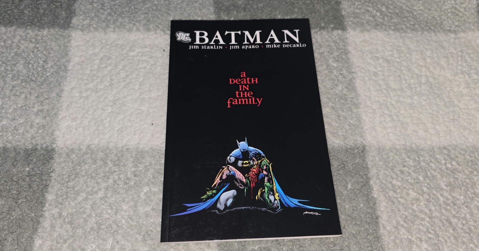 Batman A Death In The Family TPB Graphic Novel DC Comics Starlin Aparo 