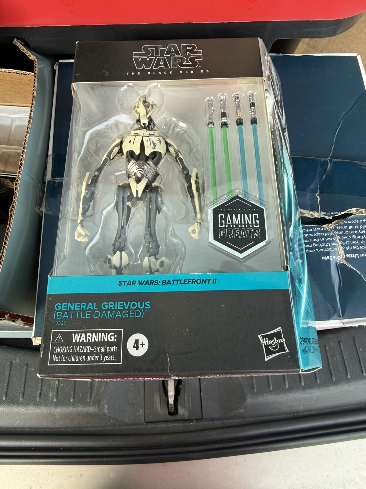 Star Wars Black Series Gaming Greats General Grievous personaggio da 6 pollici (nuovo)