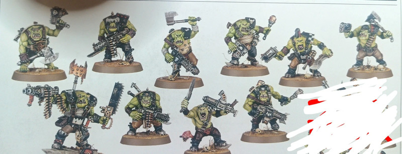 Warhammer 40k armageddon ( Boyz ork )