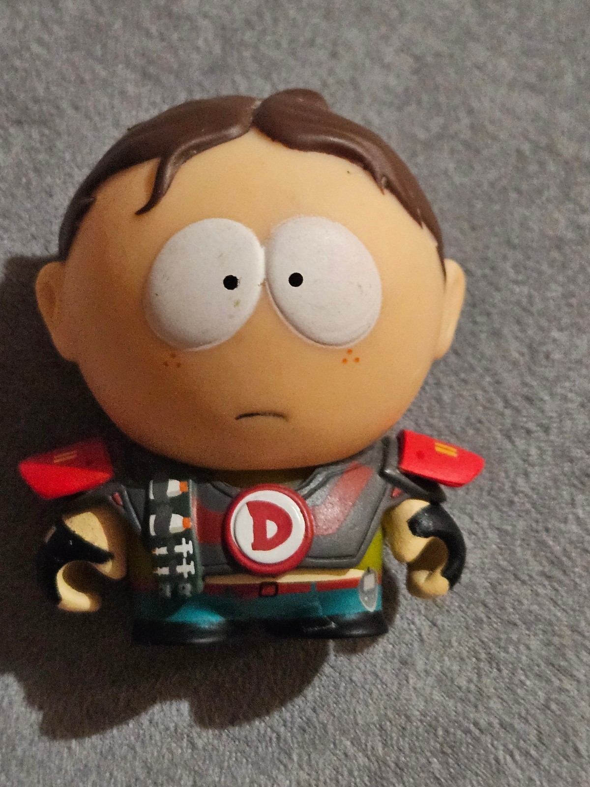 Kidrobot South Park Fractured But Whole Captain Diabetes Scott Loose Figure RARE
