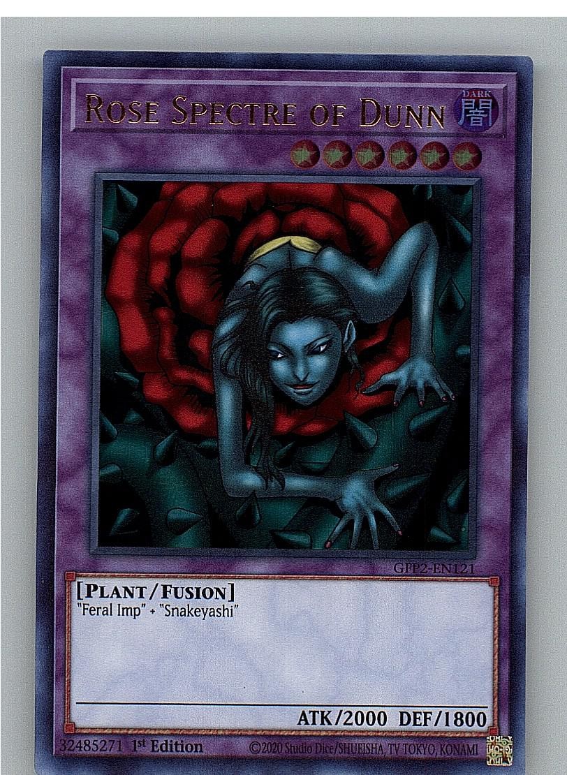 Rose Spectre of Dunn GFP2-EN121 Yu-Gi-Oh 1° Edizione LP