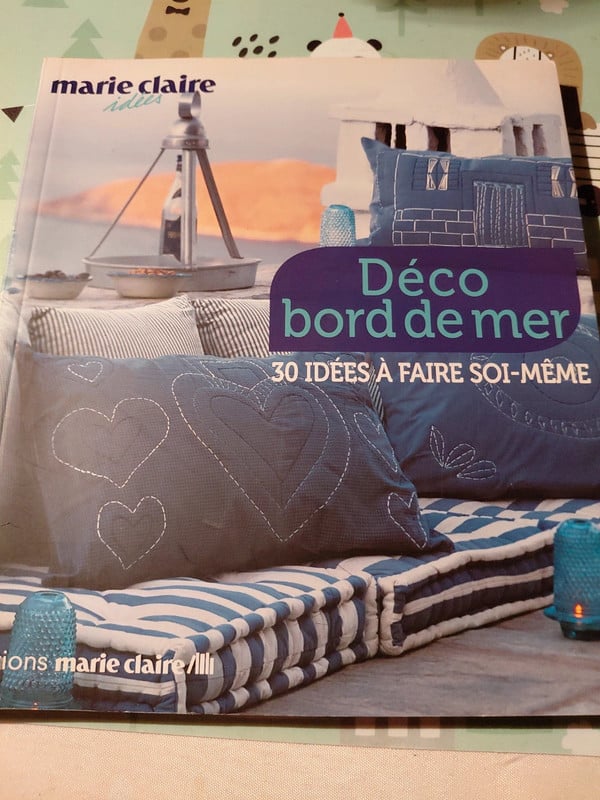 Livre Marie Claire "Déco Bord de mer"