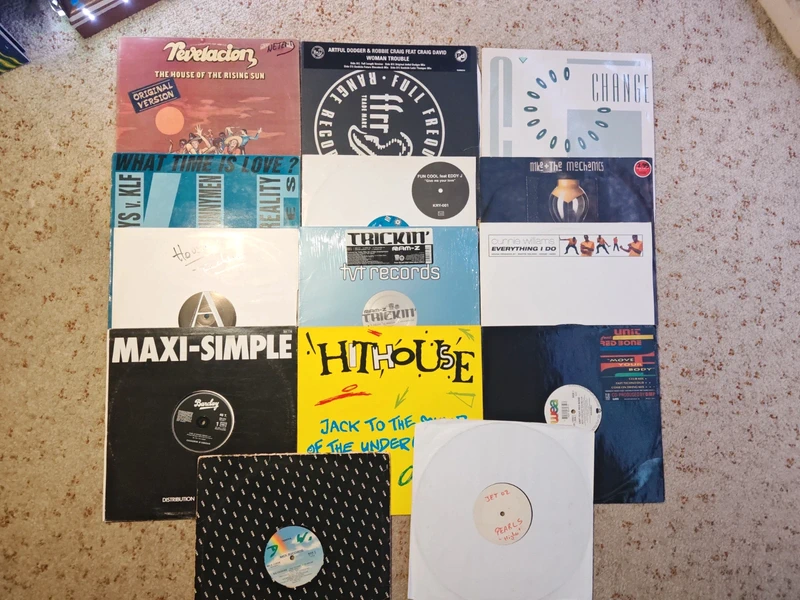Vinyles Techno