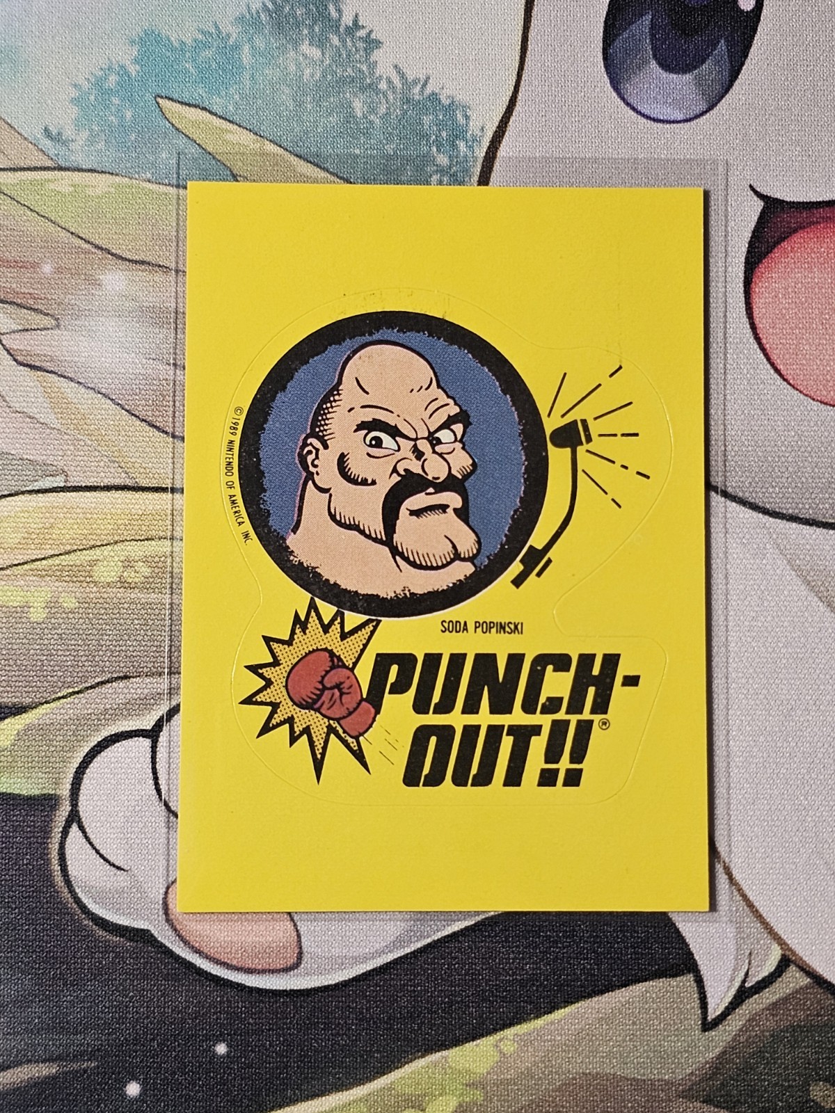 Nintendo 1989 Topps Soda Popinski Punch-Out!! Game Tips Sticker Trading Card #3